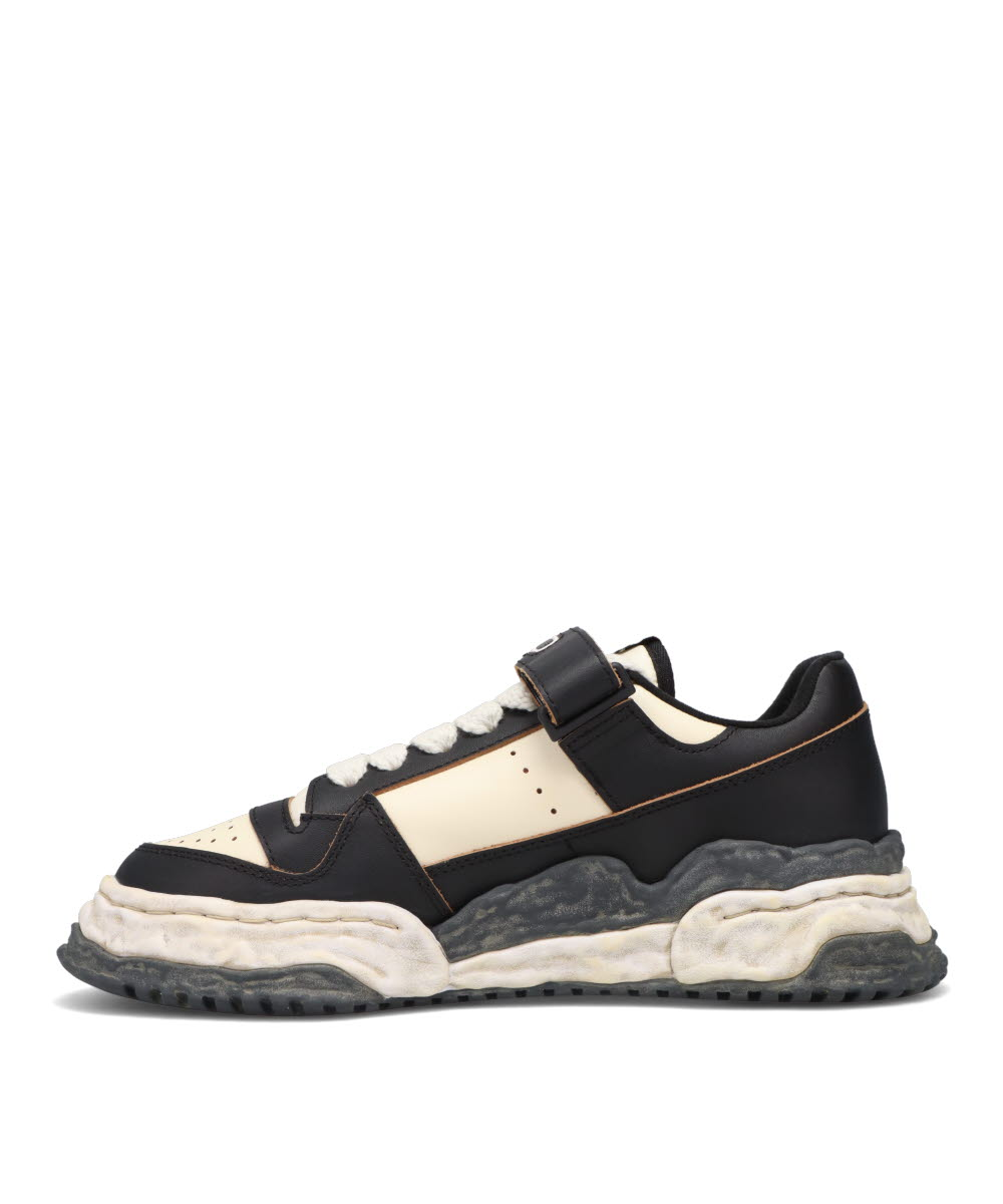 KEITH/ORIGINAL SOLE VINTAGE LEATHER LOW-TOP SNEAKER